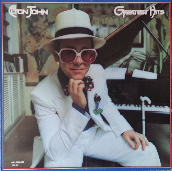 Elton John - Greatest Hits (Vinyl, LP, Compilation, Reissue) Good Plus (G+) / Good Plus (G+)