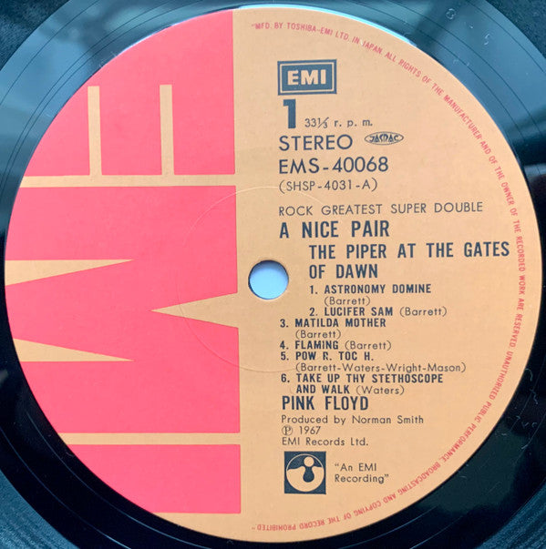 Pink Floyd - A Nice Pair (Vinyl, LP, Compilation, Reissue, Stereo)