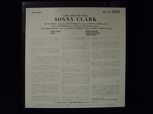 Sonny Clark - Cool Struttin' Volume 2 (Vinyl, LP, Album, Limited Edition, Reissue, Mono) Very Good Plus (VG+) / Near Mint (NM or M-)