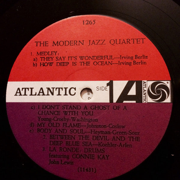 The Modern Jazz Quartet - The Modern Jazz Quartet (Vinyl, LP, Album, Repress, Mono) Very Good (VG) / Good Plus (G+)