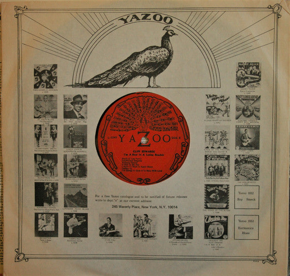 Cliff "Ukulele Ike" Edwards - I'm A Bear In A Lady's Boudoir (Vinyl, LP, Compilation) Very Good (VG) / Very Good (VG)