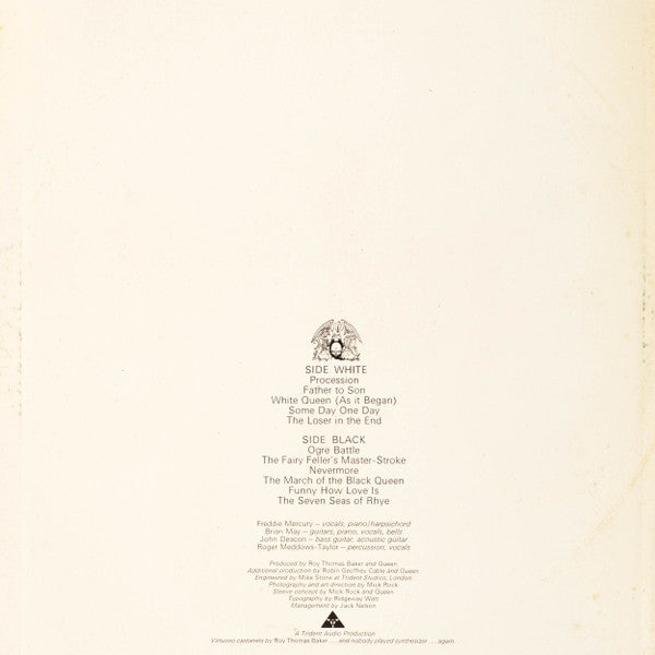 Queen - Queen II = クイーン II ―ホワイト・クイーンとブラック・クイーンの啓示― (Vinyl, LP, Alb...