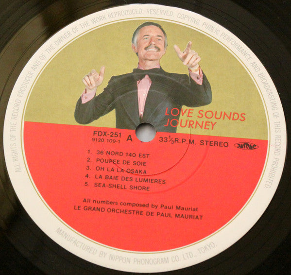 Paul Mauriat - Love Sounds Journey (Vinyl, LP, Album, Stereo)