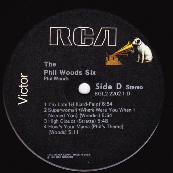 The Phil Woods Six - Live From The Showboat (2xVinyl, LP, Album, Stereo) Very Good Plus (VG+) / Very Good (VG)