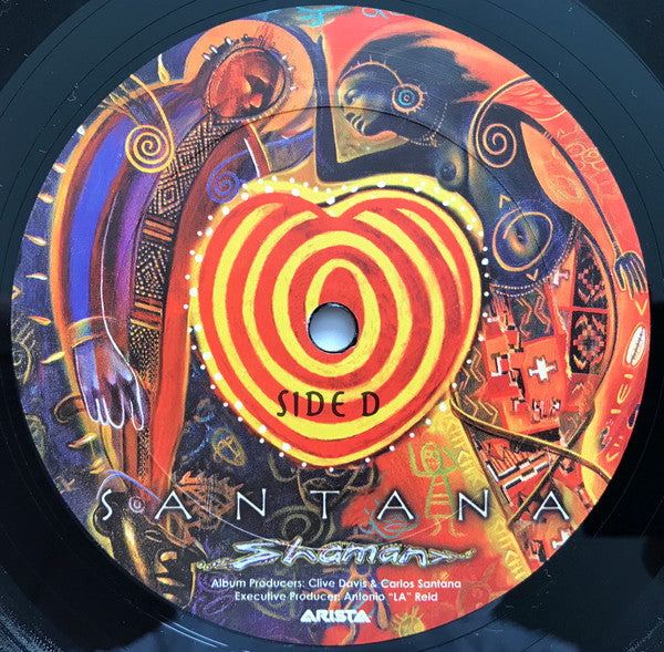 Santana - Shaman (2xVinyl, LP, Album, Stereo) Near Mint (NM or M-) / Very Good Plus (VG+)