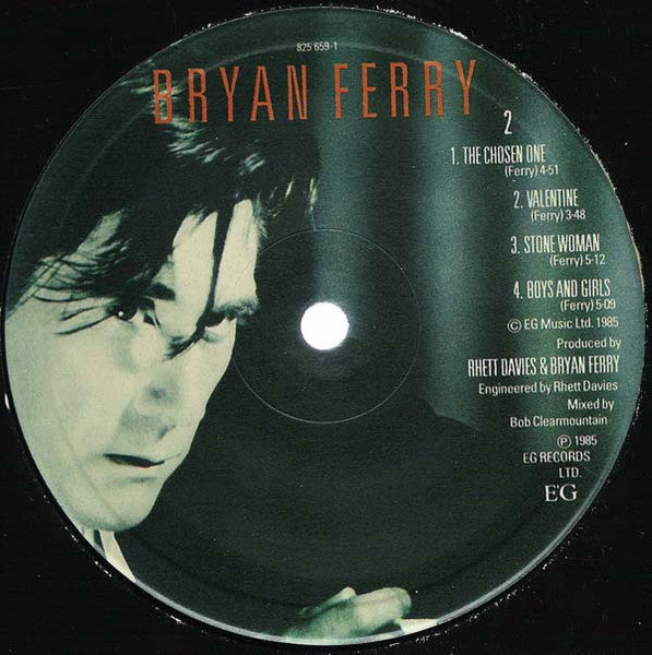 Bryan Ferry - Boys And Girls (Vinyl, LP, Album) Very Good (VG) / Very Good Plus (VG+)
