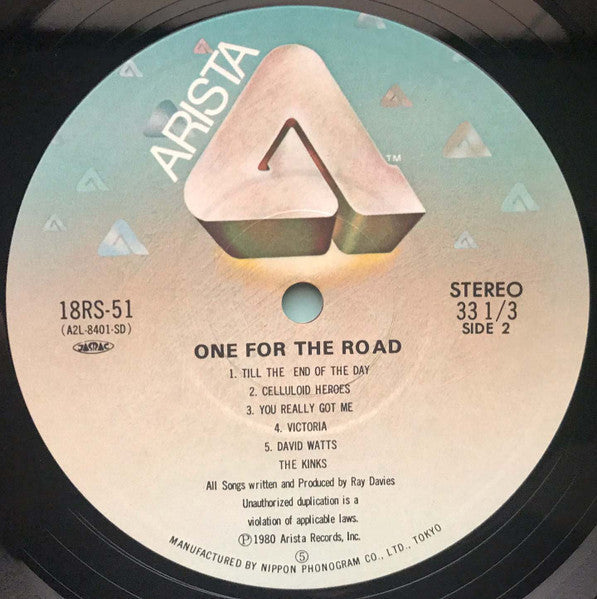 The Kinks - One For The Road (Vinyl, LP, Album)