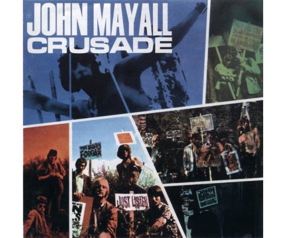 John Mayall - Crusade (Vinyl, LP, Album, Stereo) Very Good (VG) / Very Good (VG)