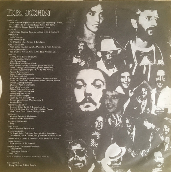 Dr. John - Hollywood Be Thy Name (Vinyl, LP, Album, Stereo) Very Good Plus (VG+) / Very Good Plus (VG+)