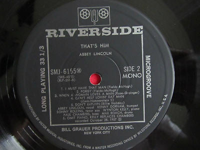 Abbey Lincoln - That's Him (Vinyl, LP, Album, Reissue, Mono)