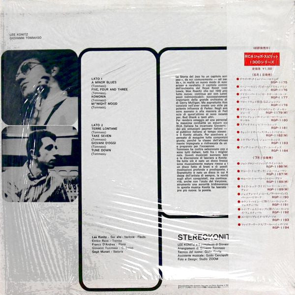 Lee Konitz - Stereokonitz (Vinyl, LP, Album, Reissue, Stereo)