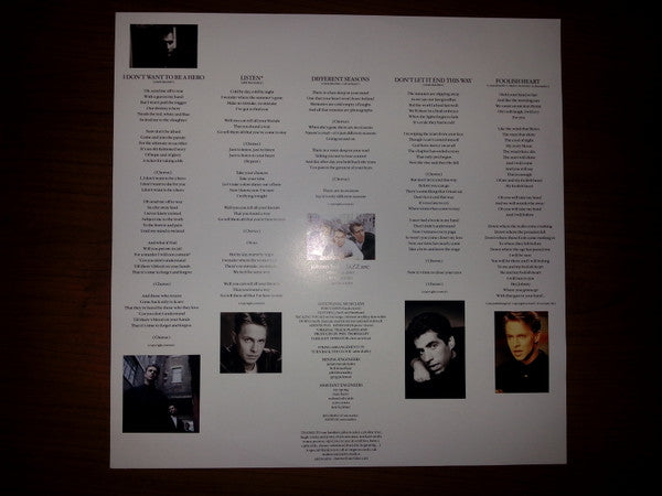 Johnny Hates Jazz - Turn Back The Clock (Vinyl, LP, Album, Promo) Very Good Plus (VG+) / Very Good Plus (VG+)