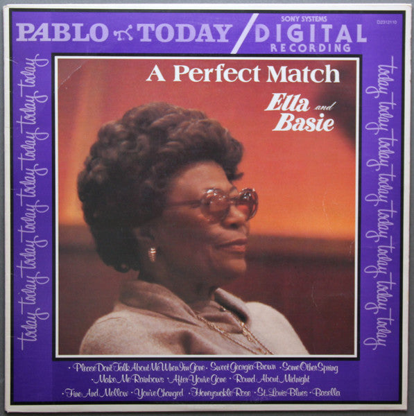Ella Fitzgerald - A Perfect Match (Vinyl, LP, Album) Very Good (VG) / Very Good (VG)