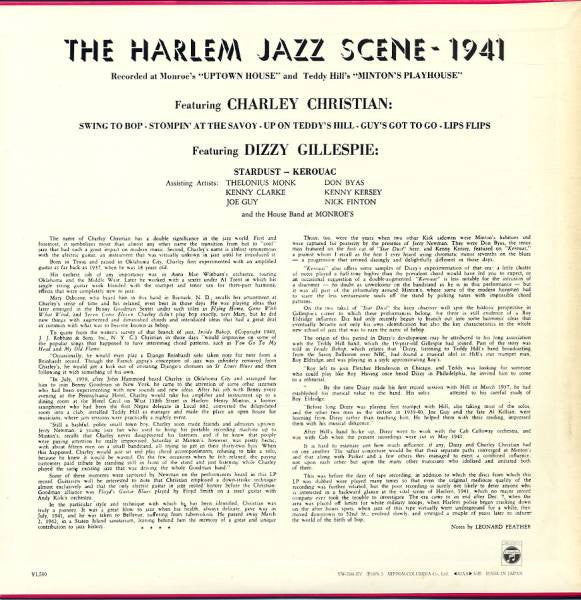 Charlie Christian - Jazz Immortal (Vinyl, LP, Album, Reissue, Mono) Very Good Plus (VG+) / Very Good Plus (VG+)