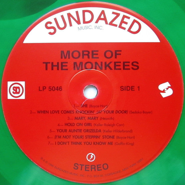 The Monkees - More Of The Monkees (Vinyl, LP, Album, Reissue) Very Good (VG) / Very Good Plus (VG+)