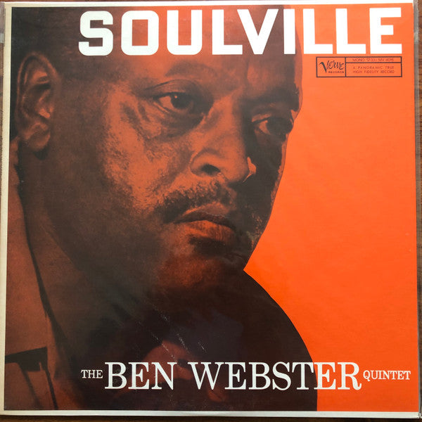 The Ben Webster Quintet - Soulville (Vinyl, LP, Album, Reissue, Mono) Very Good Plus (VG+) / Very Good (VG)