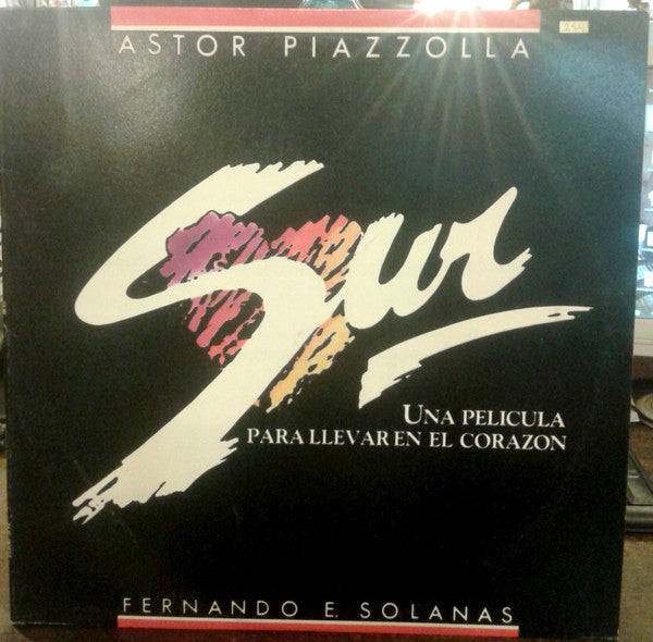 Astor Piazzolla - Sur (Una Pelicula Para Llevar En El Corazon) (Vinyl, LP, Album) Very Good (VG) / Very Good (VG)