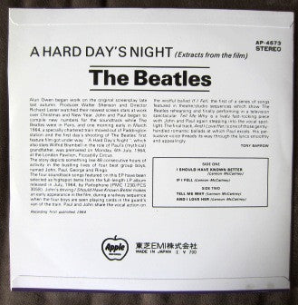 The Beatles - Extracts From The Film A Hard Day's Night (Vinyl, 7", 33 ⅓ RPM, EP, Reissue, Stereo) Very Good Plus (VG+) / Very Good Plus (VG+)