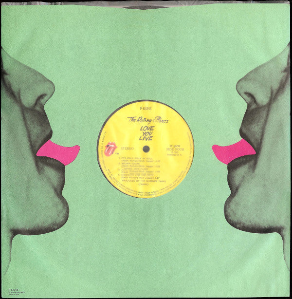 The Rolling Stones - Love You Live (Vinyl, LP, Album)