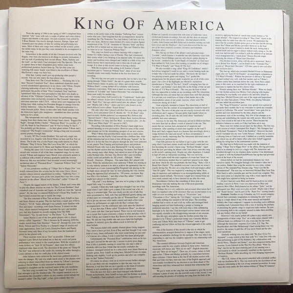 The Costello Show - King Of America (Vinyl, Vinyl, All Media, LP, Album, Reissue, LP, Limited Edition) Very Good Plus (VG+) / Very Good Plus (VG+)