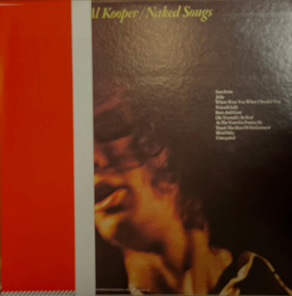 Al Kooper - Naked Songs (Vinyl, LP, Album, Reissue) Very Good Plus (VG+) / Very Good Plus (VG+)