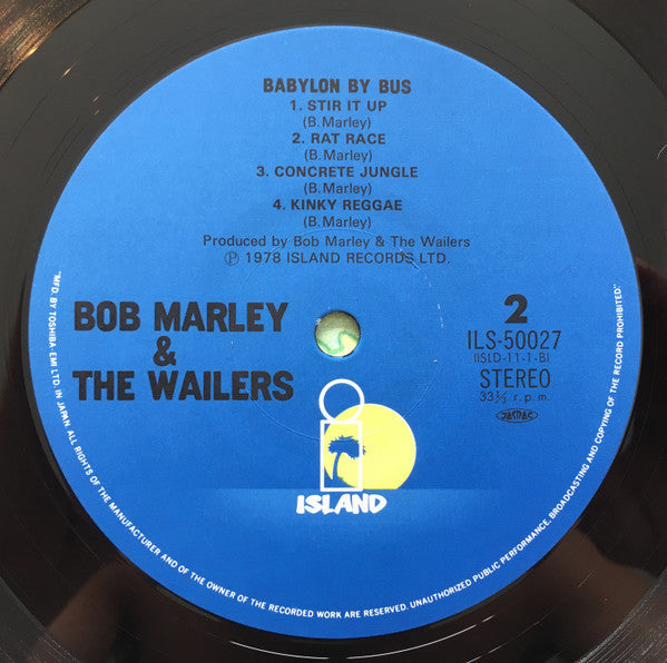 Bob Marley & The Wailers - Babylon By Bus (Vinyl, LP, Album)