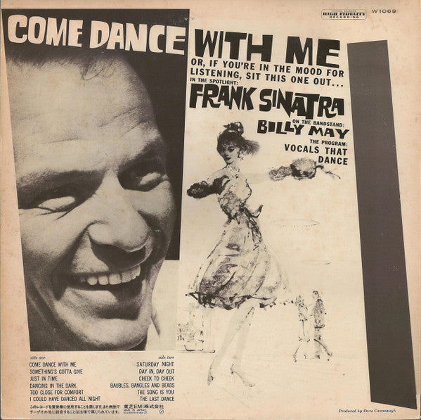 Frank Sinatra - Come Dance With Me! (Vinyl, LP, Album, Stereo) Very Good Plus (VG+) / Very Good Plus (VG+)