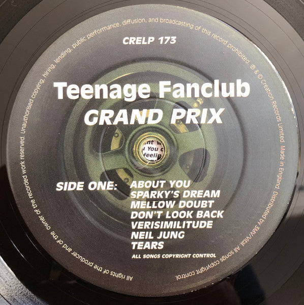Teenage Fanclub - Grand Prix (Vinyl, LP, Album) Very Good Plus (VG+) / Near Mint (NM or M-)