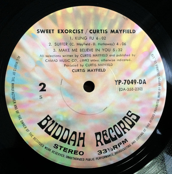 Curtis Mayfield - Sweet Exorcist (Vinyl, LP, Album) Very Good (VG) / Very Good (VG)