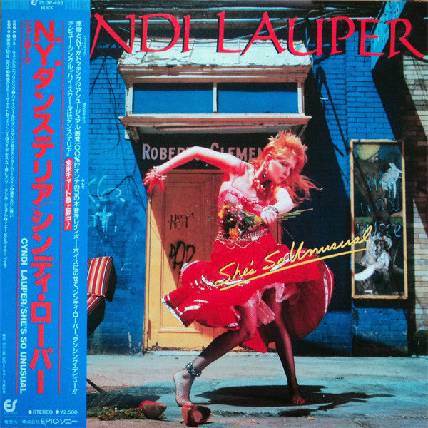 Cyndi Lauper - She's So Unusual = NY Danceteria (Vinyl, LP, Album, Stereo) Very Good Plus (VG+) / Very Good Plus (VG+)