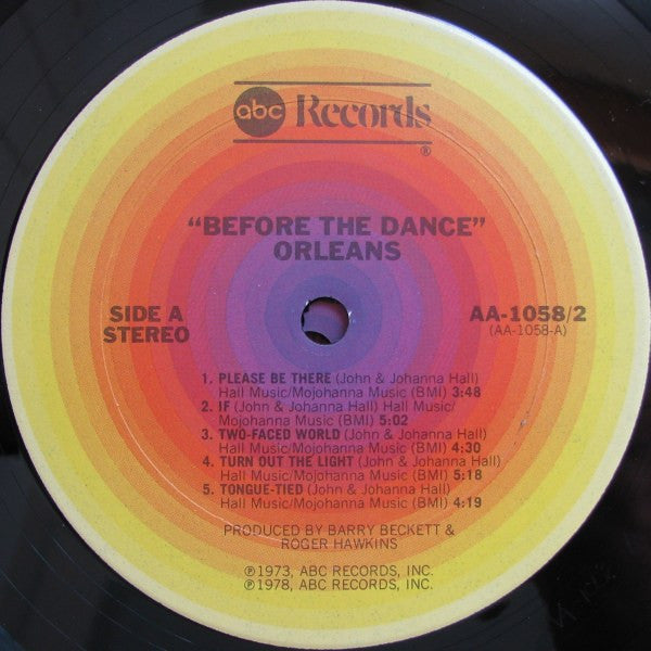 Orleans - Before The Dance (2xVinyl, LP, Compilation) Very Good Plus (VG+) / Very Good Plus (VG+)