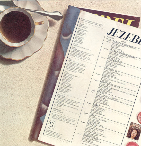 Mary McCreary - Jezebel (Vinyl, LP, Album, Stereo) Very Good (VG) / Good Plus (G+)