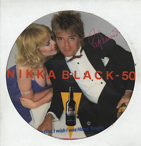 Rod Stewart - Oh God I Wish I Was Home Tonight (Vinyl, 12", Picture Disc, Promo) Very Good Plus (VG+) / Generic