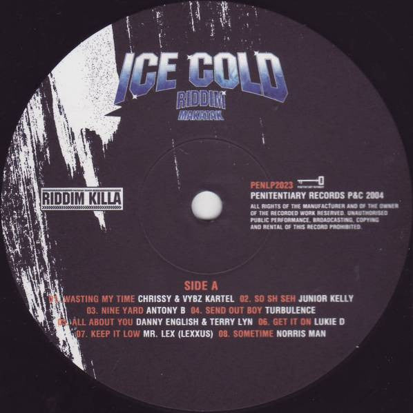 Various - Ice Cold Riddim Makatak (Vinyl, LP, Compilation) Very Good Plus (VG+) / Very Good Plus (VG+)