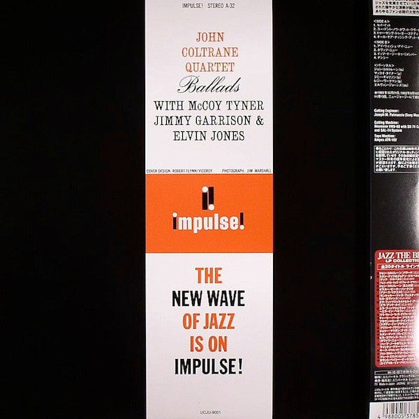 The John Coltrane Quartet - Ballads (Vinyl, LP, Album, Limited Edition, Reissue, Remastered, Stereo) Near Mint (NM or M-) / Near Mint (NM or M-)