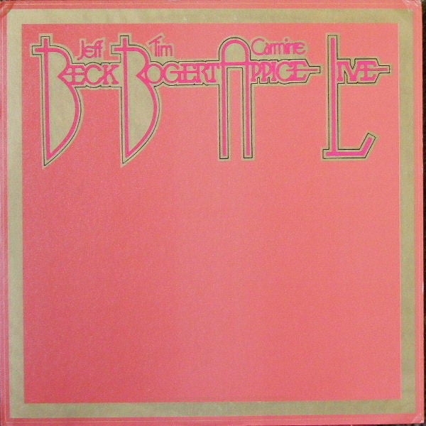 Beck, Bogert & Appice - Beck, Bogert & Appice Live (2xVinyl, LP, Album, Reissue, Stereo) Very Good Plus (VG+) / Very Good Plus (VG+)