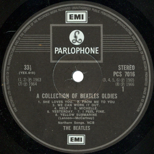 The Beatles - A Collection Of Beatles Oldies (Vinyl, LP, Compilation, Reissue, Stereo) Very Good Plus (VG+) / Very Good (VG)