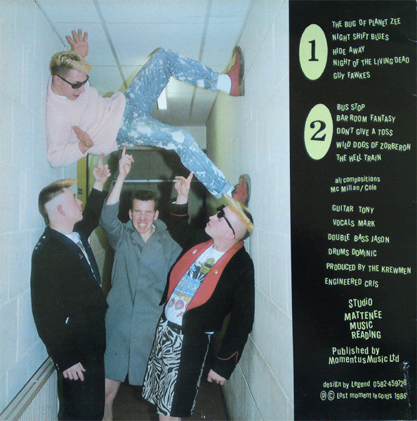 The Krewmen - The Adventures Of The Krewmen (Vinyl, LP, Album) Very Good Plus (VG+) / Very Good Plus (VG+)