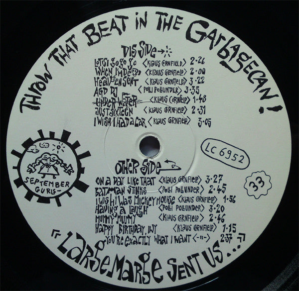 Throw That Beat In The Garbagecan! - Large Marge Sent Us! (Vinyl, LP, Album) Very Good Plus (VG+) / Very Good (VG)