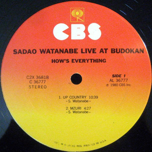Sadao Watanabe - How's Everything (Vinyl, LP)