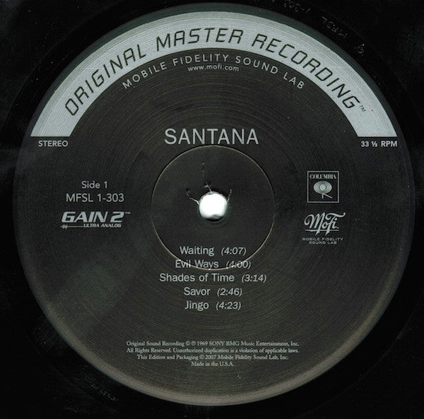 Santana - Santana (Vinyl, LP, Album, Limited Edition, Numbered, Reissue, Remastered, Stereo) Very Good Plus (VG+) / Near Mint (NM or M-)