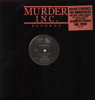 The Murderers - We Don't Give A What (Vinyl, 12") Very Good Plus (VG+) / Very Good Plus (VG+)