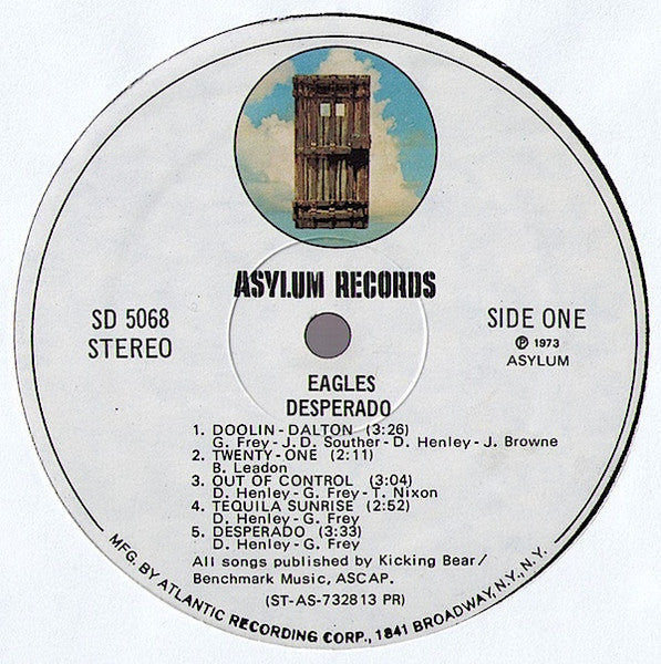 Eagles - Desperado (Vinyl, LP, Album, Stereo) Very Good (VG) / Good (G)
