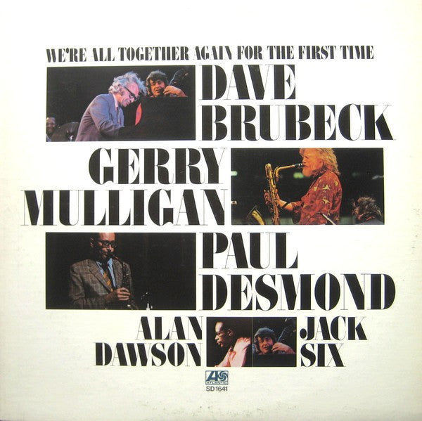 Dave Brubeck - We're All Together Again For The First Time (Vinyl, LP, Album) Good Plus (G+) / Very Good (VG)