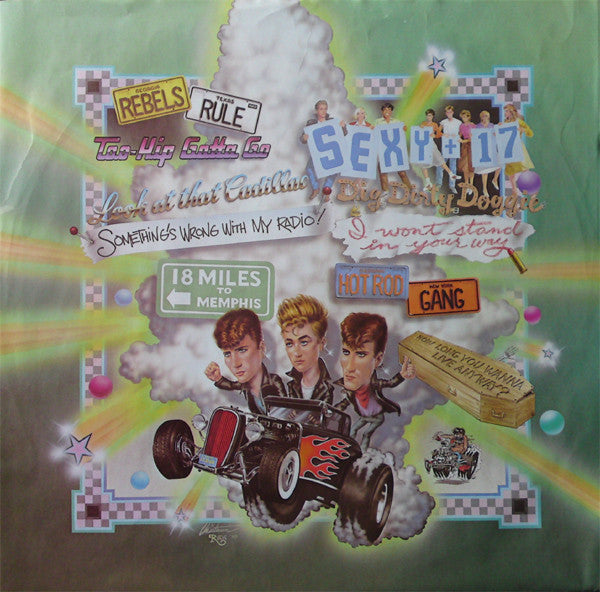 Stray Cats - Rant N' Rave With The Stray Cats (Vinyl, LP, Album, Repress) Near Mint (NM or M-) / Very Good Plus (VG+)
