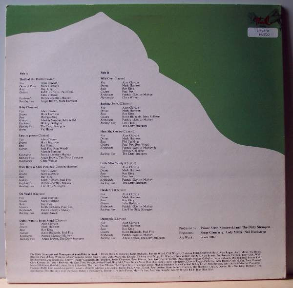 The Dirty Strangers - The Dirty Strangers (Vinyl, Album, LP) Very Good Plus (VG+) / Very Good Plus (VG+)