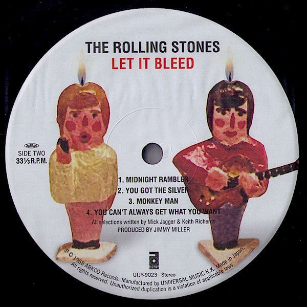 The Rolling Stones - Let It Bleed (Vinyl, LP, Album, Reissue, Stereo) Very Good Plus (VG+) / Near Mint (NM or M-)