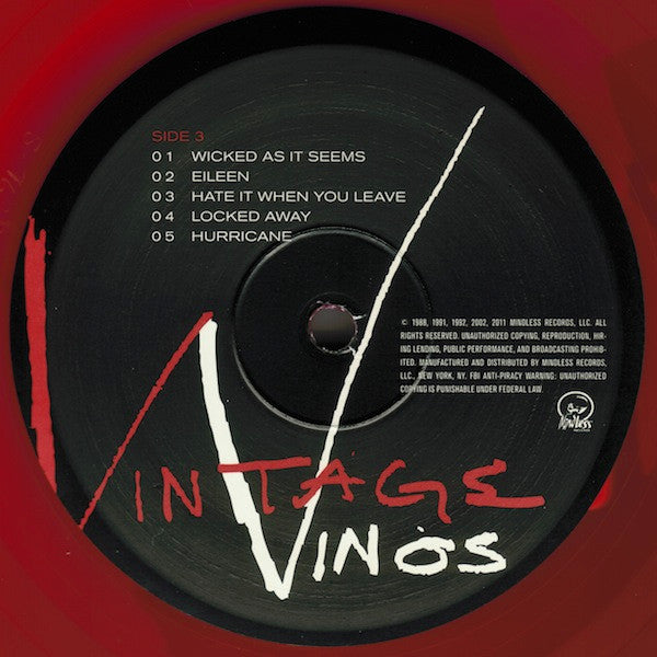 Keith Richards - Vintage Vinos (2xVinyl, LP, Compilation, Etched) Near Mint (NM or M-) / Near Mint (NM or M-)