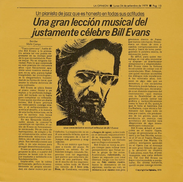 The Bill Evans Trio - Live In Buenos Aires 1979 (Vinyl, Box Set, LP...