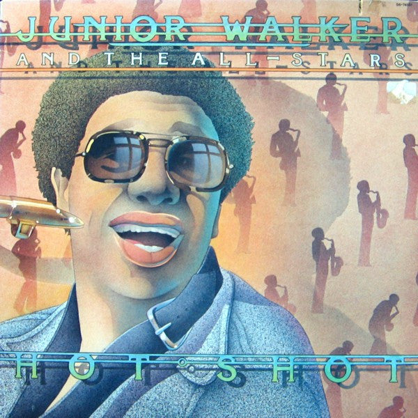 Junior Walker & The All Stars - Hot Shot (Vinyl, LP, Album, Repress, Stereo) Very Good Plus (VG+) / Good Plus (G+)